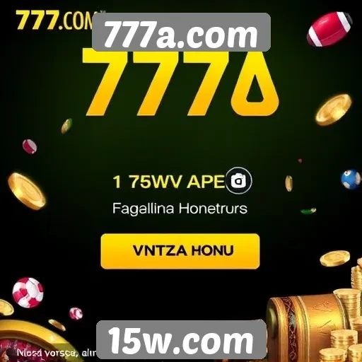 Ofertas promocionais disponíveis em 777a.com